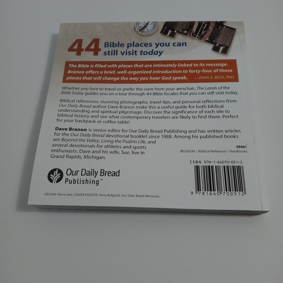 Lands of the Bible 44 Places in photos and scripture NIB - Picture 2 of 2
